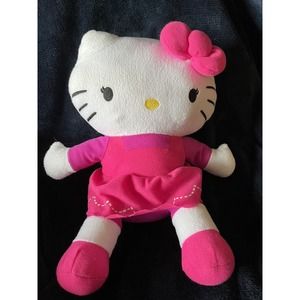 Northwest Co. HELLO KITTY by Sanrio w/ Pink Tutu Dress 13” Plush Stuffed Animal